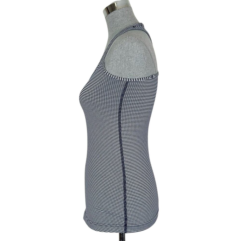 Lululemon Gingham Inkwell Cool Racerback‎ - Picture 2 of 5